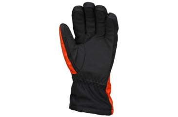 Image of MCR Safety Insulated Mechanics Gloves, 200 gram Thinsulate Lining, MAXGrid Material Palm, Inner Elastic Snow and Ice Cuff, Black/Hi-Vis Orange, X - Large, 983XL