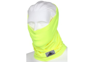 Image of MCR Safety Hi-Vis Insulated Fleece Neck Gaiter, Fluorescent Lime, One Size, IG8
