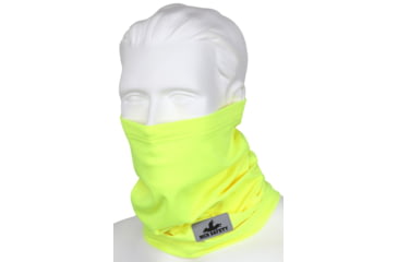 Image of MCR Safety Hi-Vis Insulated Fleece Neck Gaiter, Fluorescent Lime, One Size, IG8