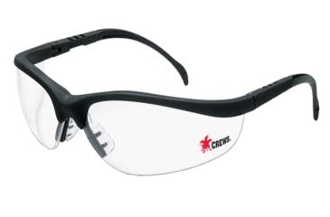Image of MCR Safety KD110 Klondike KD1 Series Safety Glasses, Adjustable Temple Length, Clear, One Size, KD110