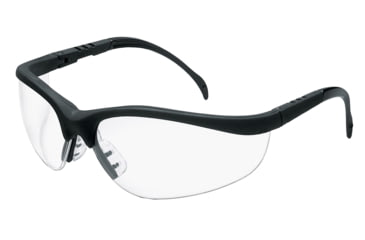 Image of MCR Safety KD110 Klondike KD1 Series Safety Glasses, Adjustable Temple Length, Clear, One Size, KD110