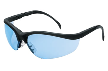 Image of MCR Safety Klondike KD1 Series Safety Glasses, Adjustable Temple Length, Light Blue, One Size, KD113