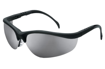Image of MCR Safety Klondike KD1 Series Safety Glasses, Adjustable Temple Length, Silver Mirror, One Size, KD117