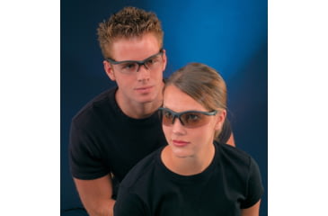 Image of MCR Safety Klondike KD3 Series Safety Glasses, Anti-Fog Lenses, Soft and Secure TPR Nose Piece, Clear, One Size, KD310AF