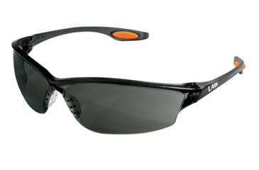 Image of MCR Safety Law LW2 Series Welding Filter Shade 3.0 Dark Safety Glasses, Soft Secure TPR Nose Piece and Temple Inserts, Dielectric with No Metal Pieces, Gray Filter 3.0, One Size, LW2130G