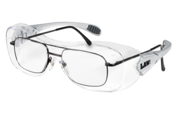Image of MCR Safety Law OTG Over the Glass Safety Glasses, Anti-Fog Lens with Temples, TPR Temple Inserts, Clear, One Size, OG110AF