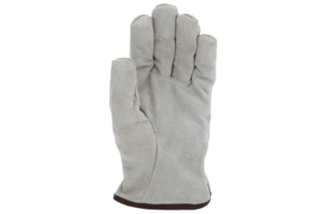 Image of MCR Safety Leather Driver Work Gloves, Insulated Premium Split Cow Leather, Fleece Lined, Straight Thumb, Tan, X - Large, 3150XL