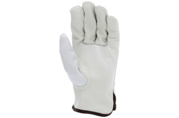 Image of MCR Safety Leather Drivers Work Glove, CV Grade Cow Grain, Keystone Thumb, Beige, Medium, 32113M