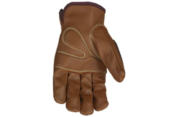 Image of MCR Safety Leather Drivers Work Gloves, Kevlar Lined with TPR Back of Hand Protection, Keystone Thumb, Brown, X - Large, 36336KXL