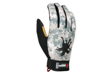 Image of MCR Safety Mechanics Gloves, Synthetic Grain Deerskin Palm and Fingers, Gold, Large, MD100L