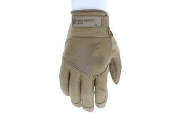 Image of MCR Safety Mechanics Gloves with TaskFit Design, Synthetic Leather Palm, Nylon and Spandex Back, Tan, X - Large, 963XL