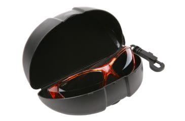 Image of MCR Safety Molded Eyeglass Case w/Belt Loop Hook, Black, One Size, 207