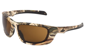 Image of MCR Safety Mossy Oak Blades Swagger UD1 Series Camouflage Safety Glasses, Ultra Defense Ballistic Impact Protection, MAX6 Anti-fog Coating, Brown, One Size, MOUD11BPF