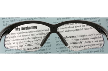 Image of MCR Safety MPH20 Memphis Series Bifocal Readers Safety Glasses, 1.5 Diopter Lenses, Wrap Around Lens Design, Clear, One Size, MPH20