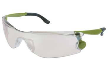 Image of MCR Safety MT129 MT1 Series Safety Glasses, Rotating Temples, Non-Slip TPR Temple Grip and Nose Piece, I/O Clear Mirror, One Size, MT129