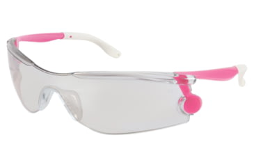 Image of MCR Safety MT139 MT1 Series Safety Glasses, Rotating Temples, Non-Slip TPR Temple Grip and Nose Piece, I/O Clear Mirror, One Size, MT139