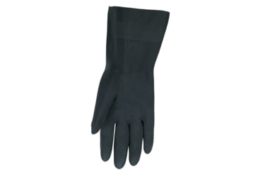 Image of MCR Safety Neoprene Work Gloves, Flock Lined, 30 mil Thickness, 12in Length, Black, X - Large, 5435XL