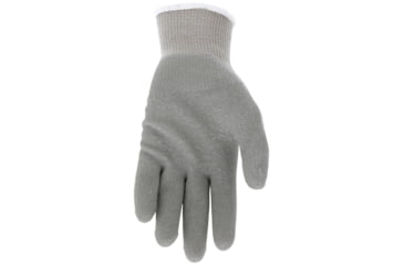 Image of MCR Safety NXG Work Gloves, 10 Gauge Cotton Polyester Shell, Latex Coated Palm and Fingertips, Gray, Large, 9688L