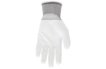 Image of MCR Safety NXG Work Gloves, 13 Gauge Nylon Shell, PU Palm and Fingertips, White, X - Small, 9665XS