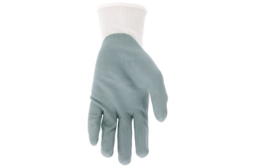 Image of MCR Safety NXG Work Gloves, 15 Gauge Nylon Shell, Air Infused Nitrile Foam Coated Palm and Fingertips, Gray/White, X - Large, 9694XL