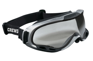 Image of MCR Safety PGX110AF PGX1 Series Safety Goggles, UV-AF Anti-Fog Lens, Adjustable Elastic Strap, Clear, One Size, PGX110AF