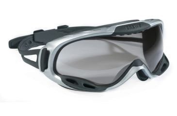 Image of MCR Safety PGX120AF PGX1 Series Safety Goggles, UV-AF Anti-Fog Lens, Adjustable Elastic Strap, Clear, One Size, PGX120AF