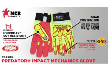 Image of MCR Safety Predator Impact 1 Cutpro 360 - PD4903L