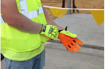 Image of MCR Safety Predator Impact 1 Maxgrid Hiviz Cutpro - PD4900XXXL