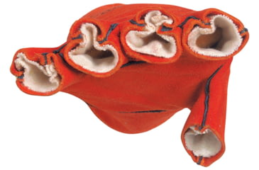 Image of MCR Safety Red Ram Leather Welding Work Gloves, Premium Side Split Leather, Full Jersey Lined and Welted, Russet, X - Large, 4720