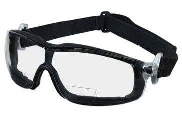 Image of MCR Safety RT1 Series Bifocal Readers Safety Glasses, AV-AF Anti-Fog Coating, 2.0 Diopter Lens, Clear, One Size, RTH20AF