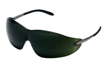 Image of MCR Safety S21 Series Safety Glasses, 5.0 Filter Lens, Non-Slip TPR temple, Green Filter 5.0, One Size, S21150