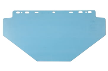 Image of MCR Safety Safety Face Shield - Universal, Impact Resistant Polycarbonate Material, .040 Inches in Thickness, Clear, One Size, 102040PC