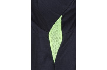 Image of MCR Safety SBS1002MT Summit Breeze Flame Resistant Shirt, 5.5oz Inherent Blend, Long Sleeve with Vented Underarms and Back, CAT 2, Navy Blue, M, SBS1002MT