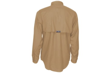 Image of MCR Safety Summit Breeze Flame Resistant Shirt, 5.5oz Inherent Blend, Long Sleeve with Vented Underarms and Back, CAT 2, Tan, S, SBS1003S