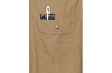 Image of MCR Safety Summit Breeze Flame Resistant Shirt, 5.5oz Inherent Blend, Long Sleeve with Vented Underarms and Back, CAT 2, Tan, S, SBS1003S