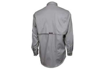 Image of MCR Safety SBS2001XLT Summit Breeze Flame Resistant Shirt, 7oz 100% Cotton, with Vented Underarms and Back, CAT 2, Gray, XL, SBS2001XLT