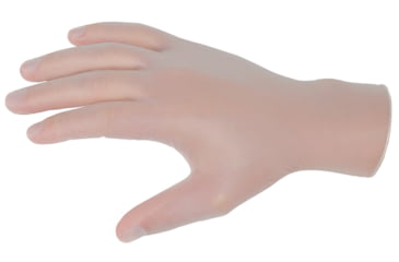 Image of MCR Safety SensaTouch Disposable Vinyl Glove, Powder Free Industrial Food Service Grade, 9in Length, 3 mil Thickness, Clear, Large, 5014L