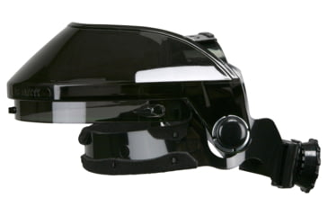 Image of MCR Safety Single Matrix Headgear Accepts Single Matrix Face Shields, Lightweight and Adjustable Size, Gray, One Size, 482000