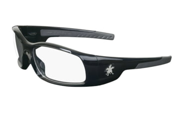 Image of MCR Safety SR110 Swagger SR1 Series Safety Glasses, Soft Non-Slip Nose Piece and Temples, Clear, One Size, SR110