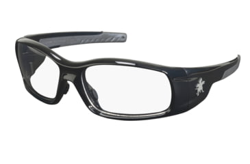 Image of MCR Safety SR110 Swagger SR1 Series Safety Glasses, Soft Non-Slip Nose Piece and Temples, Clear, One Size, SR110