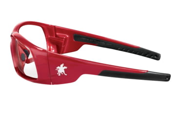 Image of MCR Safety SR130 Swagger SR1 Series Safety Glasses, Soft Non-Slip Nose Piece and Temples, Clear, One Size, SR130