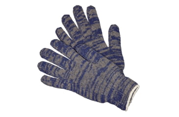 Image of MCR Safety String Knit Work Gloves, 7 Gauge Economy Weight, Cotton Polyester, Multi-Color, Large, 9642L
