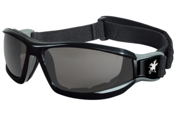 Image of MCR Safety Swagger RP1 Series Safety Goggle, AV-AF Anti-Fog Coated Lenses, Foam Lined with Adjustable Strap, Gray, One Size, RP112AF