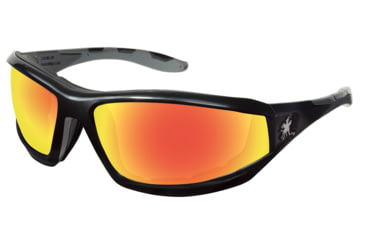 Image of MCR Safety Swagger RP2 Series Safety Glasses, Foam Lined Lenses, Fire Mirror, One Size, RP21R