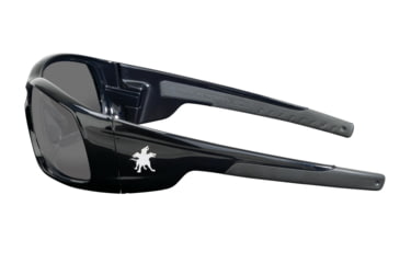 Image of MCR Safety Swagger SR1 Series Safety Glasses, Soft Non-Slip Nose Piece and Temples, Gray, One Size, SR112