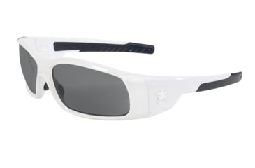 Image of MCR Safety Swagger SR1 Series Safety Glasses with UV-AF Anti-Fog Coating, Soft Non-Slip Nose Piece and Temples, Gray, One Size, SR122AF