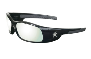 Image of MCR Safety Swagger SR1 Series Safety Glasses with UV-AF Anti-Fog Coating, Soft Non-Slip Nose Piece and Temples, I/O Clear Mirror, One Size, SR119AF