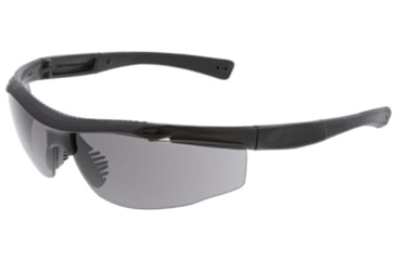 Image of MCR Safety Tier1 T122 Tactical Gear Safety Glasses, Matte Black Frame, Grey MAX6 Superior Anti-Fog Lens, One Size, T12212P
