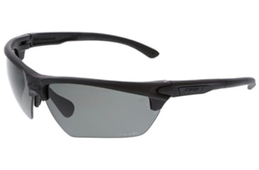 Image of MCR Safety Tier1 T123 Tactical Gear Safety Glasses, Matte Black Frame, Gray MAX36 Polar Superior Anti-Fog Lens, One Size, T12312DZ
