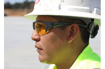 Image of MCR Safety UD3 Series Safety Glasses, MAX6 Anti-Fog Coating, Amber, One Size, UD314PF